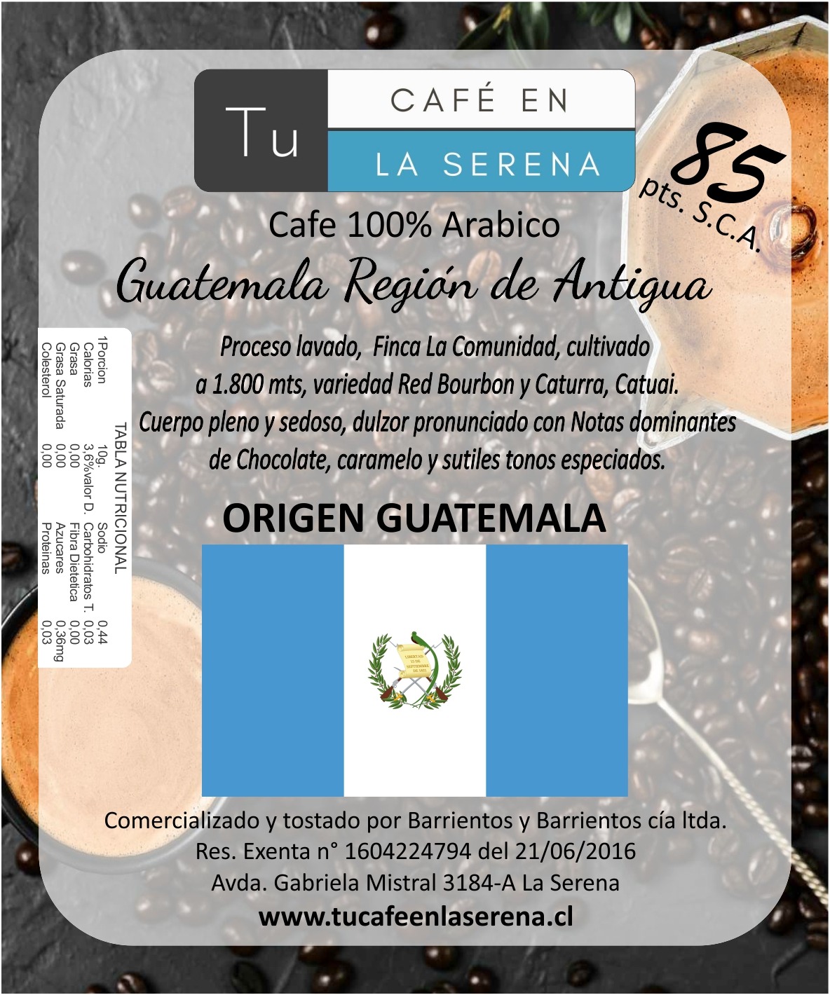 guatemala antigua 85 pts